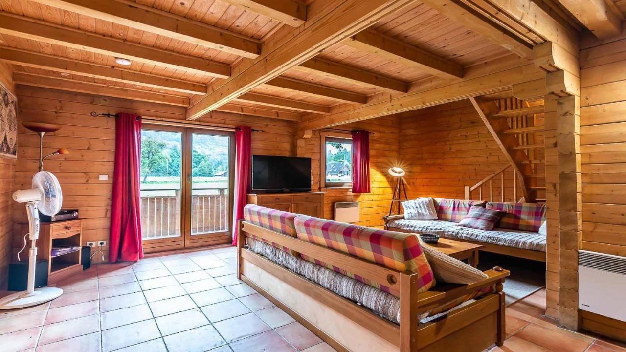 Bois De Champelle- 94 Magnifique Chalet-10 Pers Morillon Esterno foto