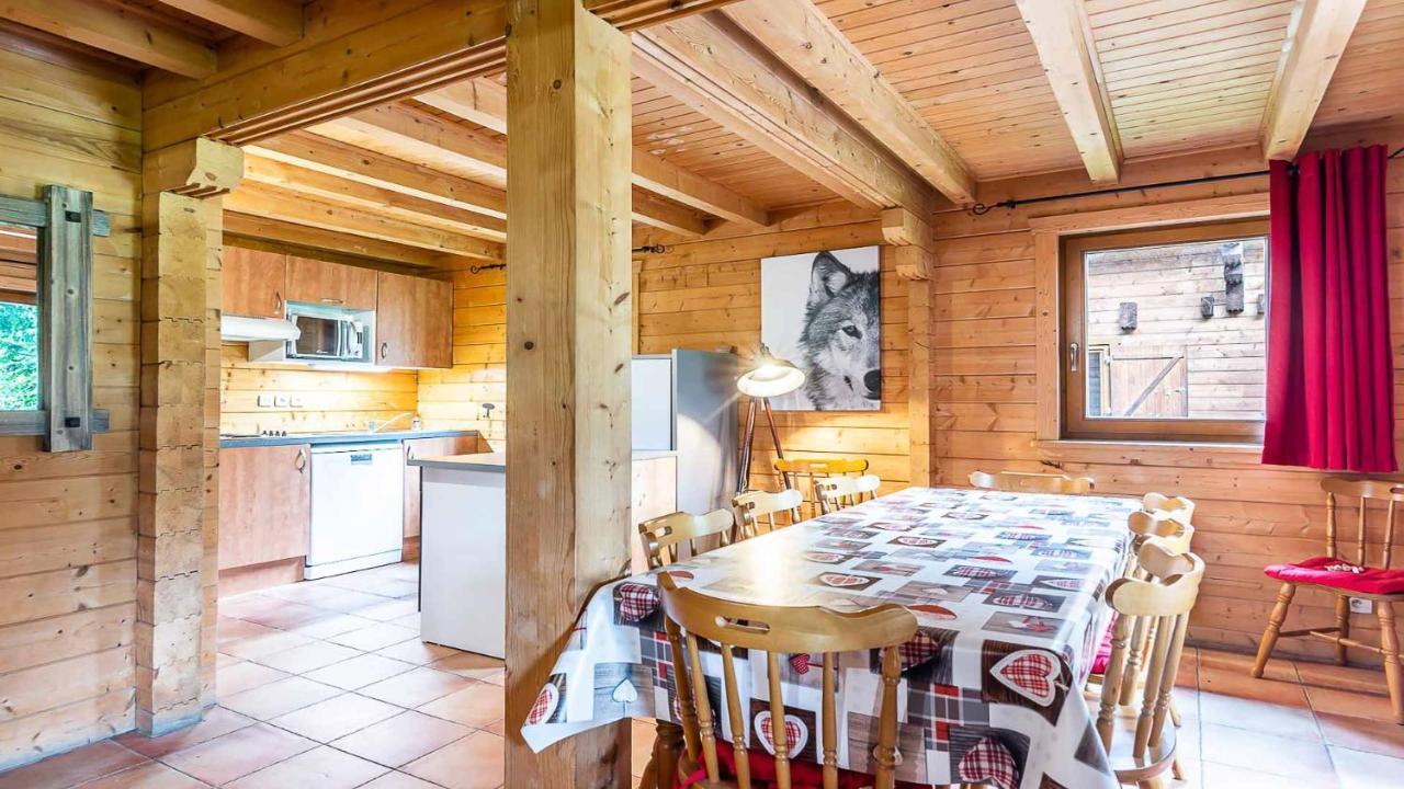 Bois De Champelle- 94 Magnifique Chalet-10 Pers Morillon Esterno foto